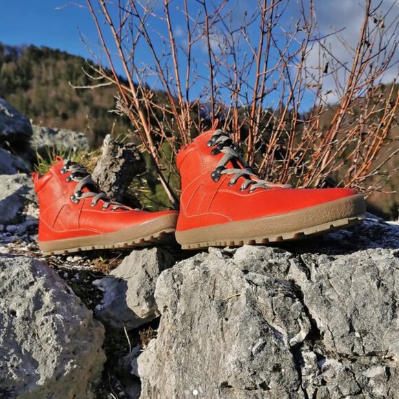 Proalp Contact S2 hiking boots in red, 10/40.5 widest plus - Picture 2 of 10